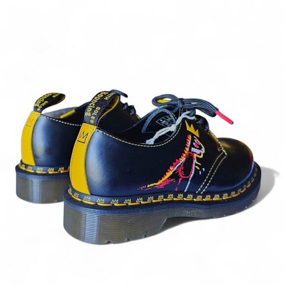 Dr. Martens 1461 Basquiat Jean-Michel Pez Dinosaur Oxford Derby Shoes EU 37 - Picture 7 of 16